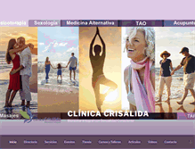 Tablet Screenshot of clinicacrisalida.com